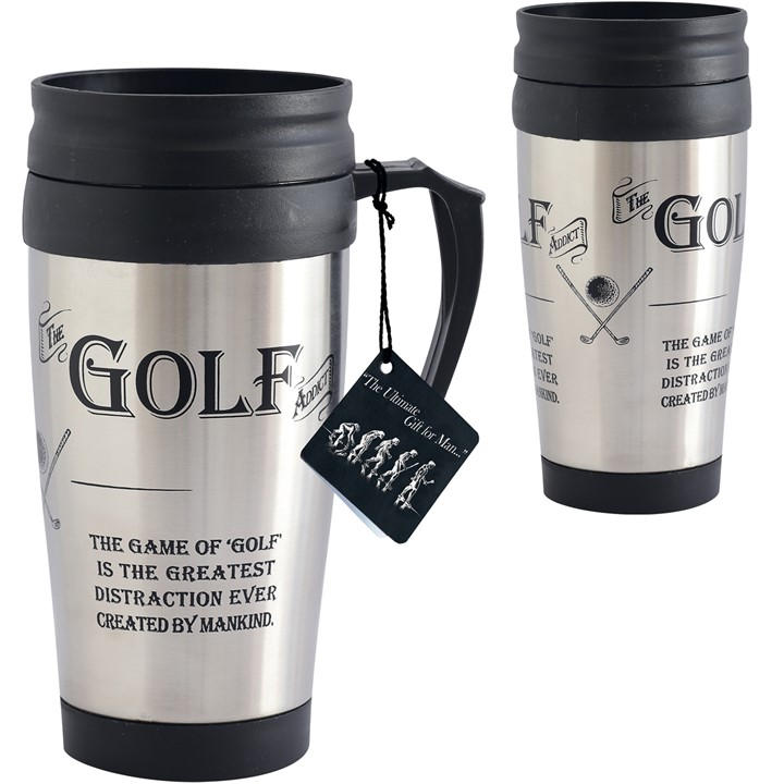 Ultimate Gift For Man Men's Metallics - Golf Travel Mug Size 8838