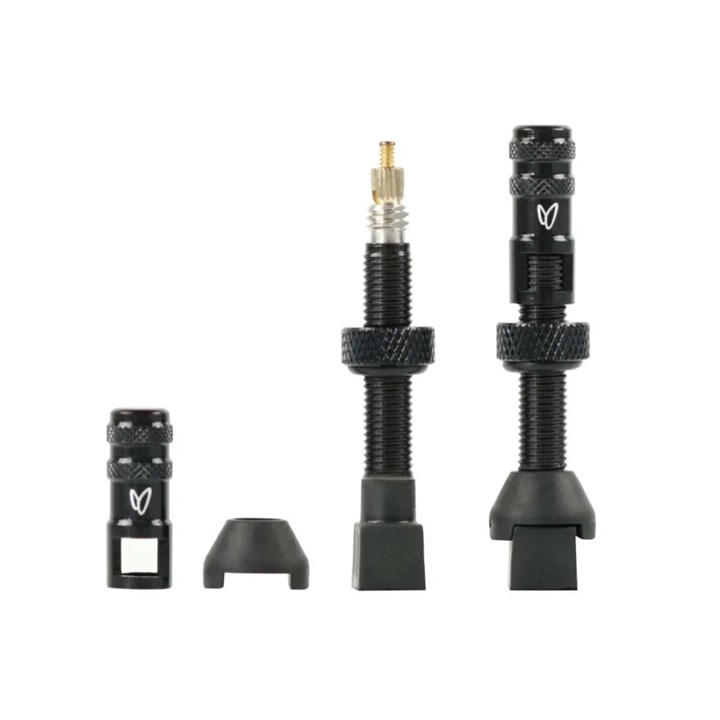 Effetto Mariposa Unisex Black Caffelatex Tubeless Valve 100Mm X2
