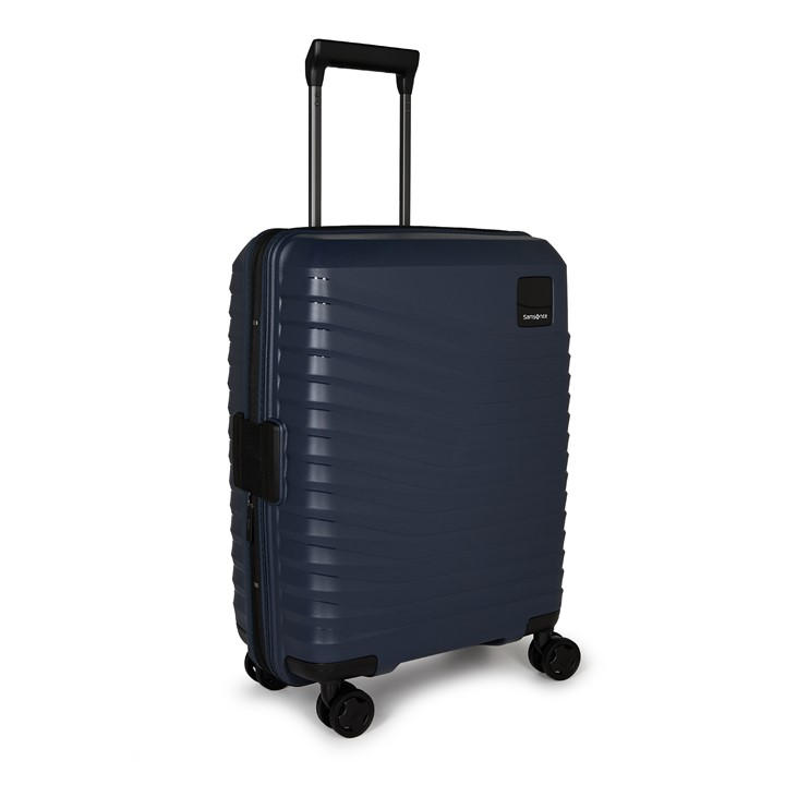Samsonite Unisex Blue Shell Suitcase 20In/51Cm