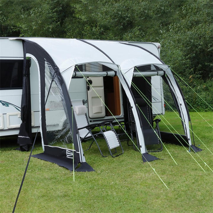 Streetwize Unisex Black Ontario 20-260 Caravan Porch Awning 240Dx260w