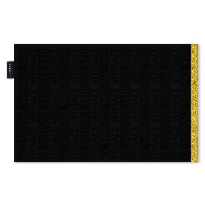 Black - Versace Home - Barocco Towel