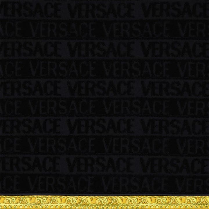 Black - Versace Home - Barocco Towel
