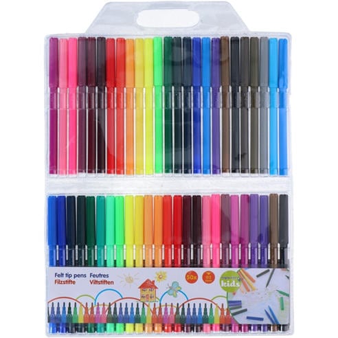 Edco - Felt Tip Pens 50pk