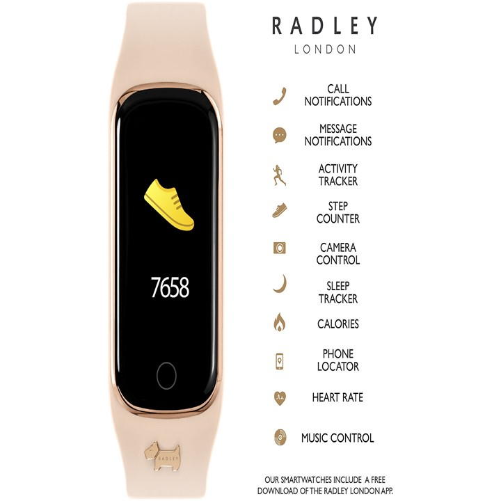 Cobweb - Radley - Radley Ladies Series 8 Cobweb Silicone Strap Watch