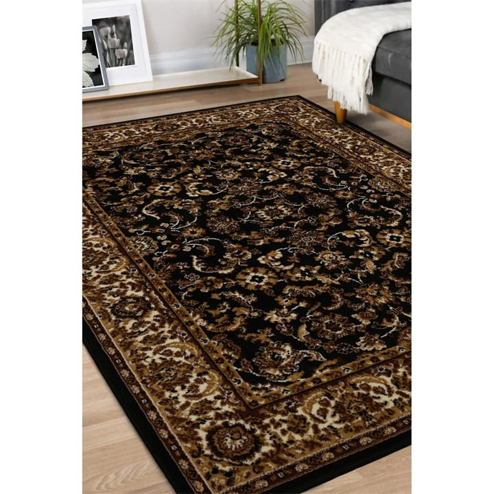 Homemaker Unisex Black Maestro Beluchi Rug 160X230