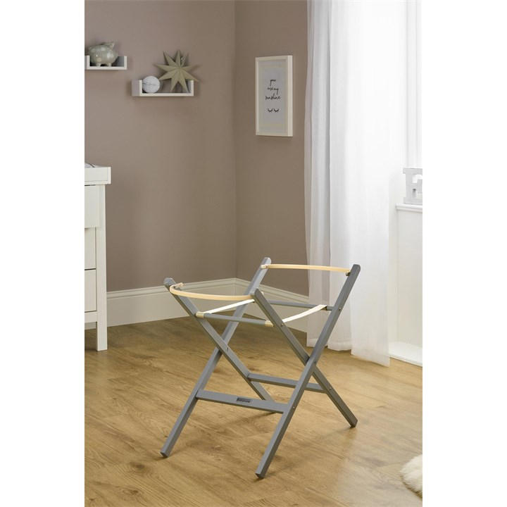 Grey - Clair De Lune - Clair de Lune Folding Moses Basket Stand