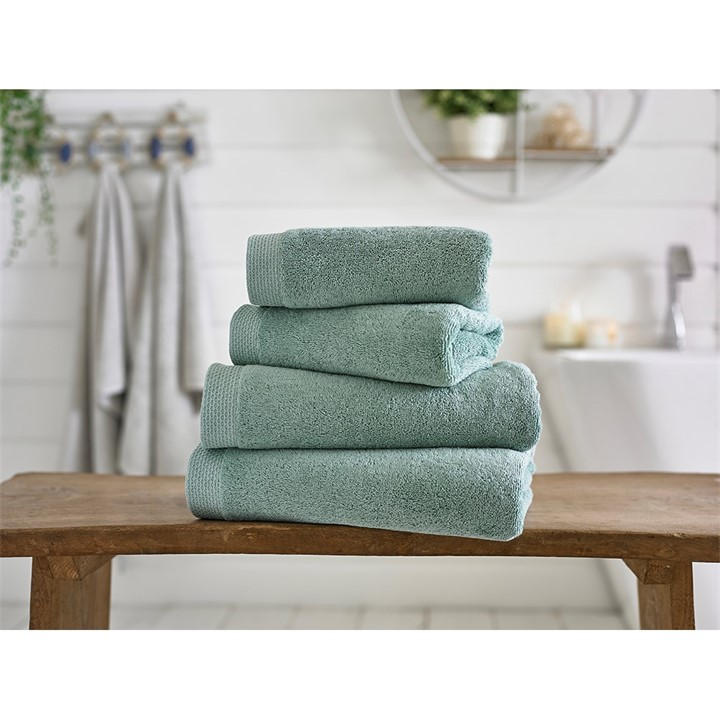 The Lyndon Company Unisex Green Egyptian Spa 700Gsm Cotton Towel Bath Towel