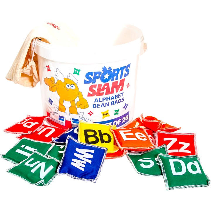 SPORTS DIRECTORY ALPHABET BEAN BAG