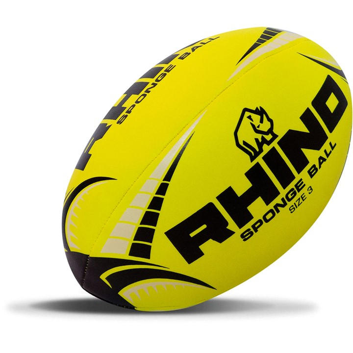 Rhino Men's Multi Sponge Rugby Ball Size 3