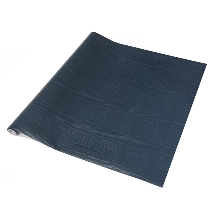 D C Fix Unisex Blue Dc Fix Midnight Navy Wood Self Adhesive Vinyl Wrap