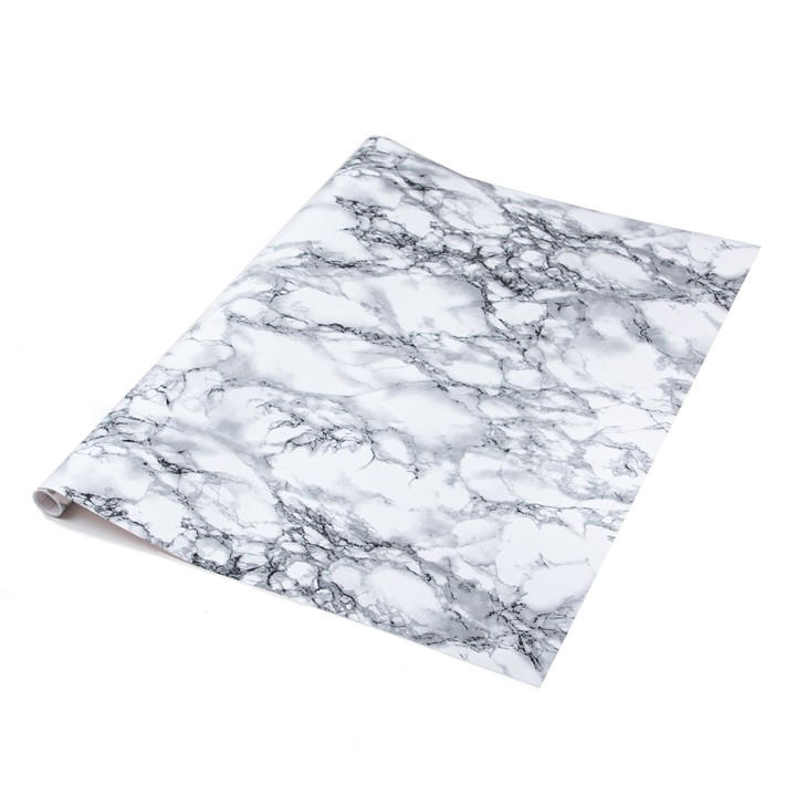 D C Fix Unisex White Dc Fix Marble Self Adhesive Vinyl Wrap