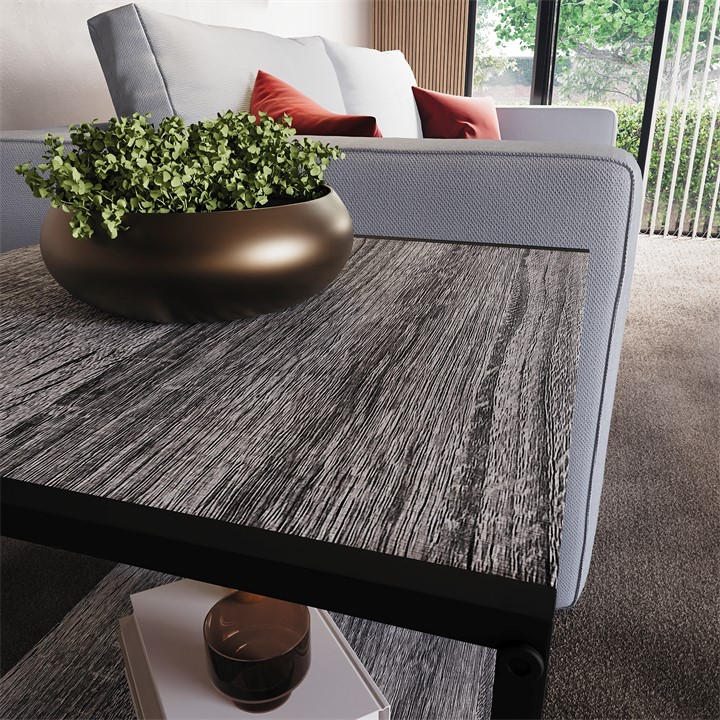 Grey - Lassic - Vida Designs Brooklyn End Table