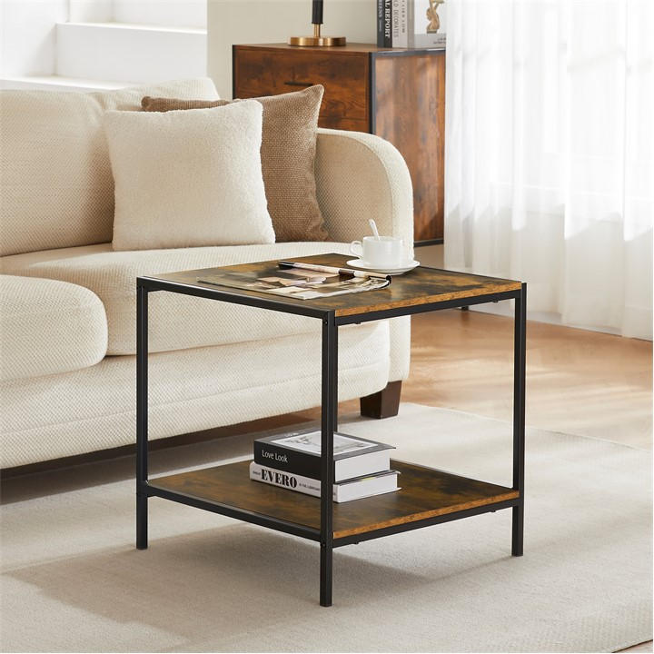 Lassic Unisex Brown Vida Designs Brooklyn End Table