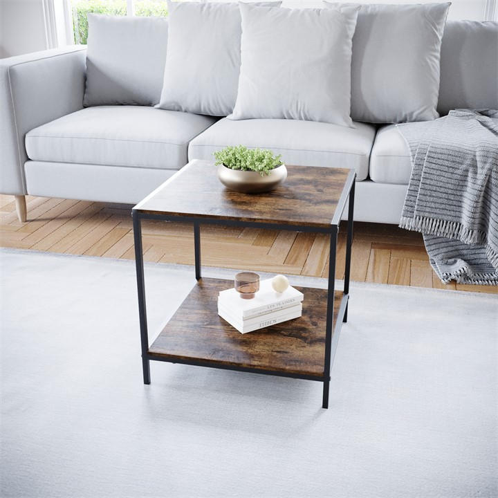 Dark Wood - Lassic - Vida Designs Brooklyn End Table