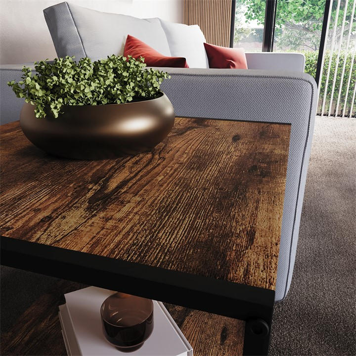 Dark Wood - Lassic - Vida Designs Brooklyn End Table