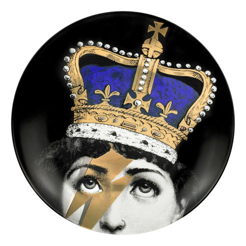 Fornasetti - Tema e Variazioni Queen Lina Wall Plate