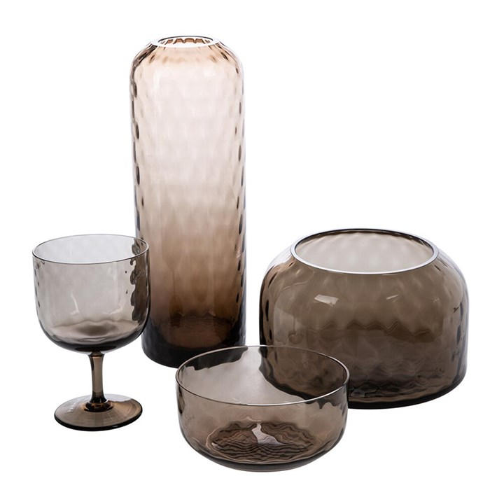 Brown - LSA - Dapple Small Vase