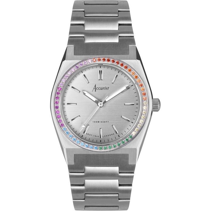 Accurist Womens Stainless Steel Classic Analogue Quartz Watch