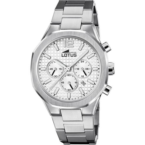 Lotus - Women's Stainless Steel Sports Quartz Watch