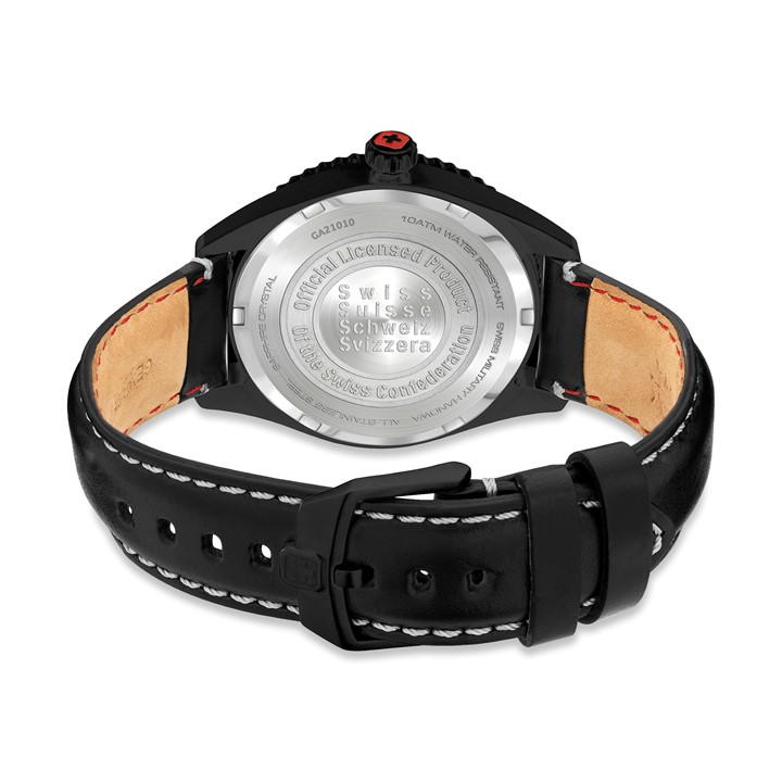 Blck - Swiss Military Hanowa - Stainless Steel Sports Analogue Quartz Watch
