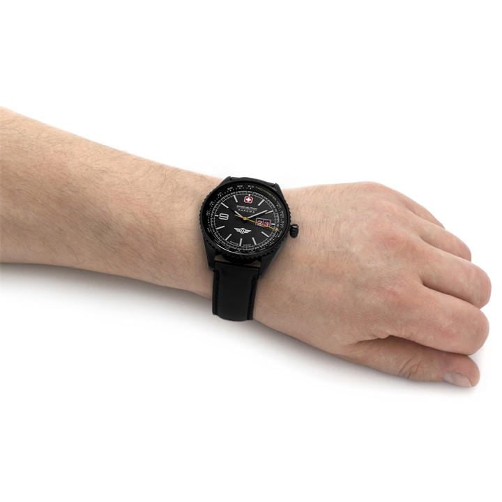 Blck - Swiss Military Hanowa - Stainless Steel Sports Analogue Quartz Watch