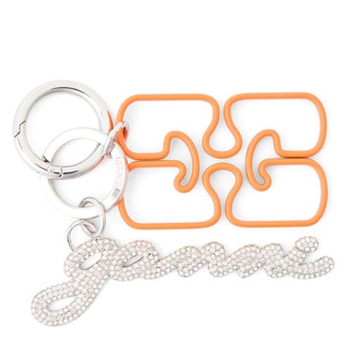 GANNI - Women's Strass Sgnture Keyring