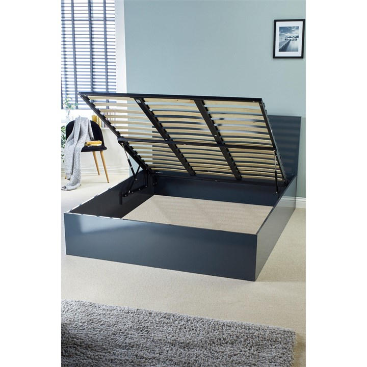 Homelife High Gloss Ottoman Bed Beds House of Fraser