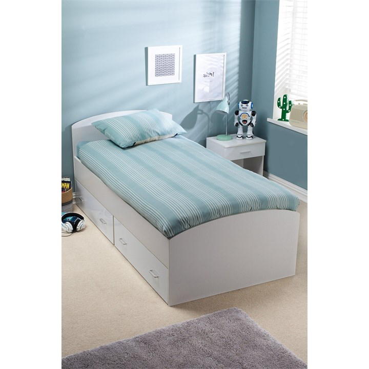 Homelife Carleton 2 Drawer Single Storage Bed Beds House of Fraser