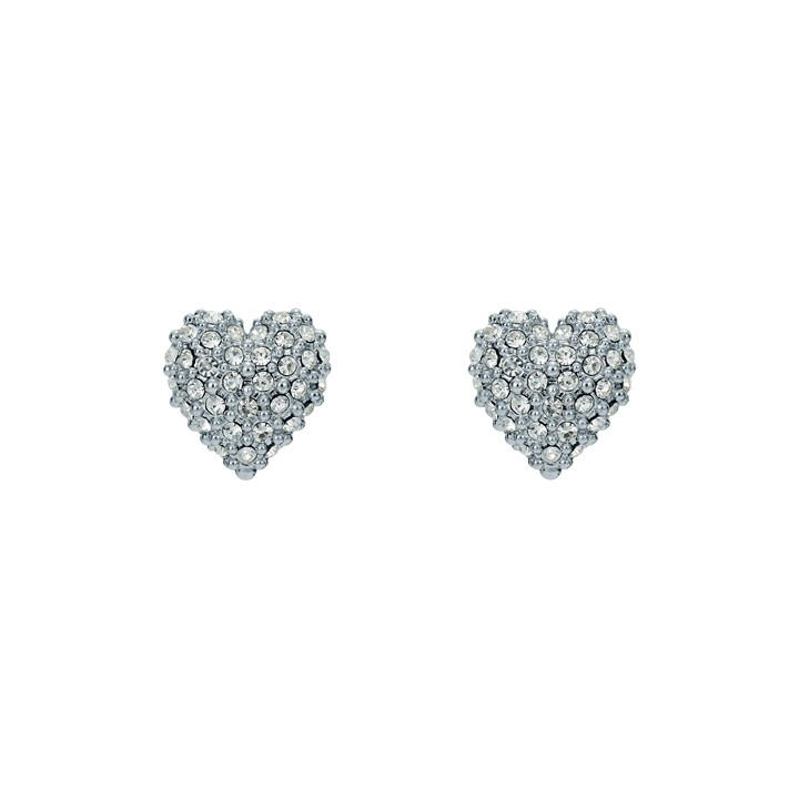 Ted Baker Women's Silver Adoraa Crystal Heart Stud Earrings