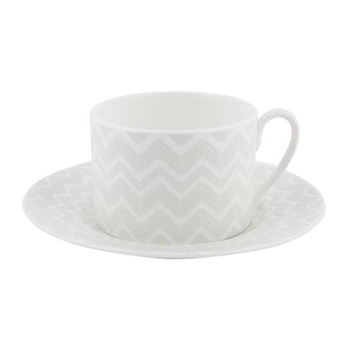 Missoni Home Collection - Zag Tea Cups & Saucers - Set of 6