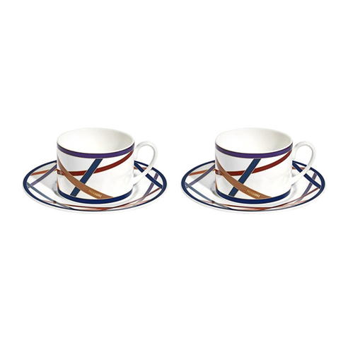 Missoni Home Collection - Nastri Tea Cup and Saucer