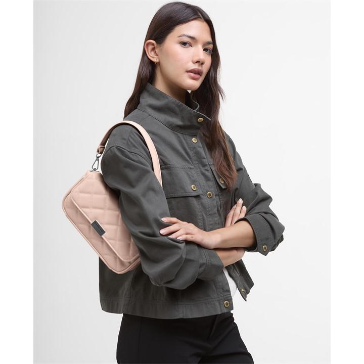 BARBOUR INTERNATIONAL QUILTED MEDIUM CROSS BODY BAG