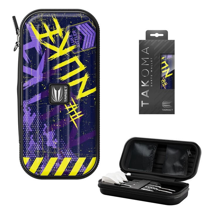 Target Darts Unisex Purple Luke Littler Darts Wallet
