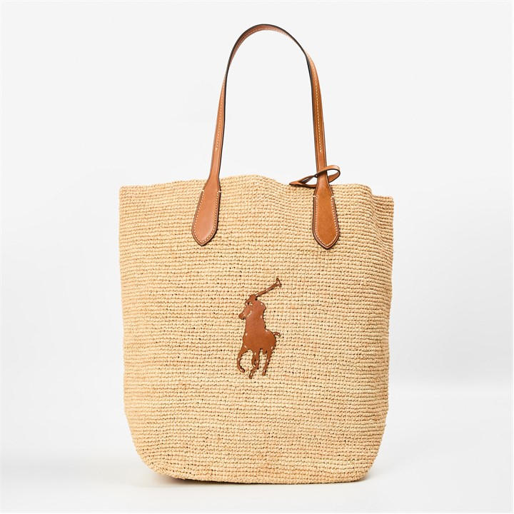 POLO RALPH LAUREN OLO NATURAL TOTE
