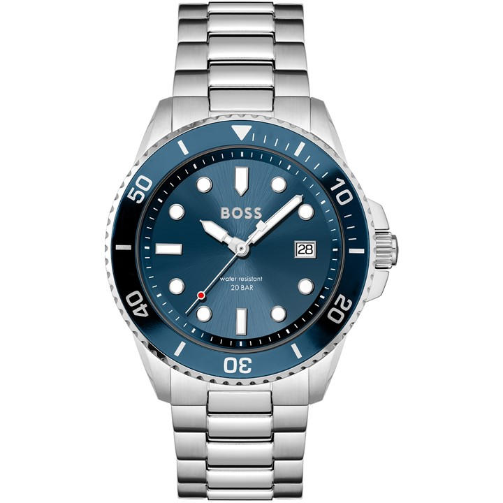 Boss Men's Silver Gents Ace Watch -