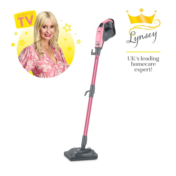 Swan Unisex Pink Lynsey Queen Of Clean 16-In-1 Steam Mop Medium