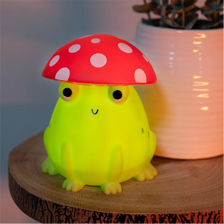 Fizz Creations Unisex Kids Multi Maurice Mushroom Frog Mood Light -
