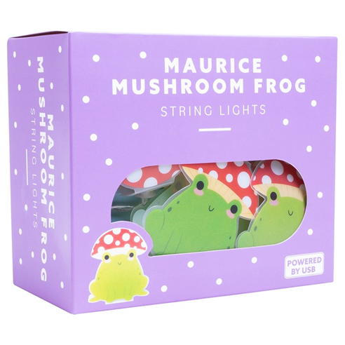 Fizz Creations - Maurice Mushroom Frog String Lights
