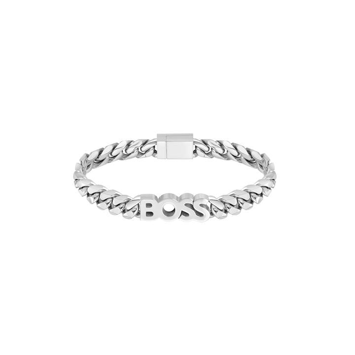Boss Men's Silver Gents Kassy Bracelet