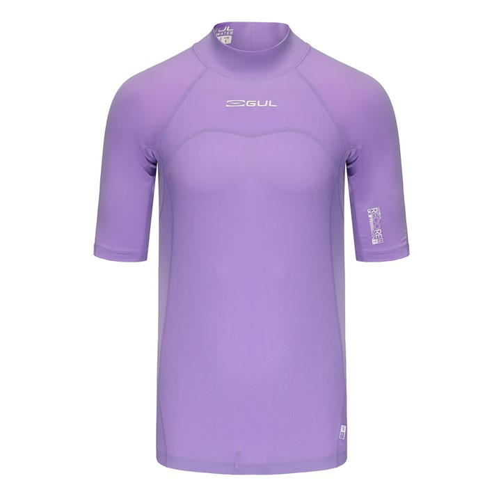 Gul Women's Purple Short Sleeve Rash Vest Size 10