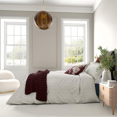 Bedeck of Belfast - Aris Woven Stripe Cotton Duvet Cover
