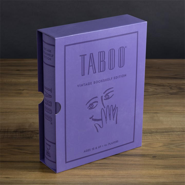 Hasbro Unisex Multi Taboo Vintage Bookshelf Edition -
