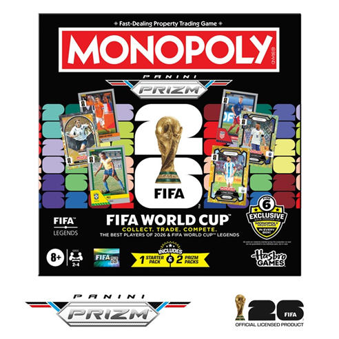 Monopoly - Monopoly Panini Prizm: FIFA World Cup Board Game