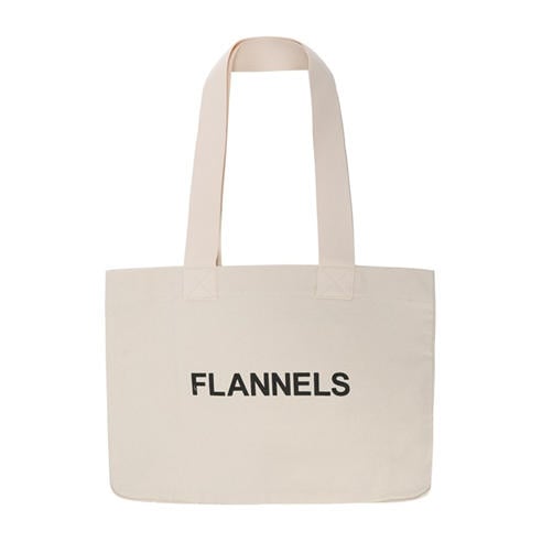 FLANNELS - Canvas Logo Tote Bag