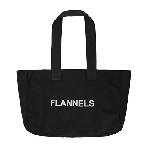 FLANNELS - Canvas Logo Tote Bag