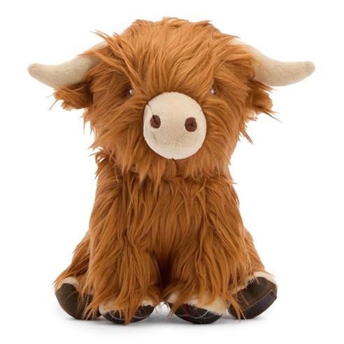 Barbour - Highland Cow Dog Toy