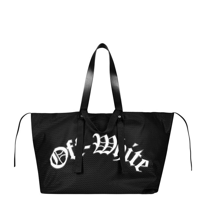 OFF-WHITE MESH TOTE BAG