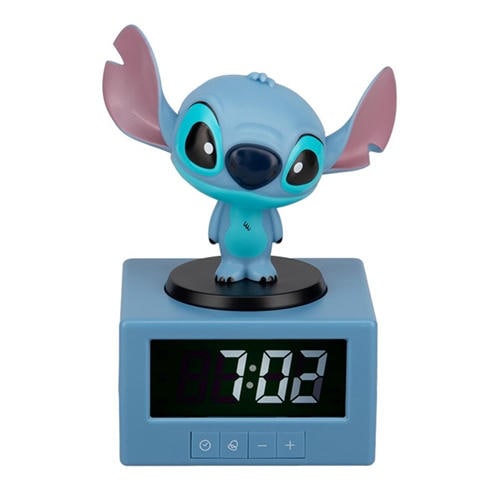 Disney Stitch - Icon Light Up Alarm Clock