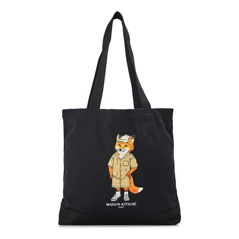 MAISON KITSUNE - Men's Dressed Fox Tote Bag