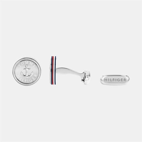 Tommy Hilfiger - Tommy Hilfiger Men’s Stainless Steel Cufflinks
